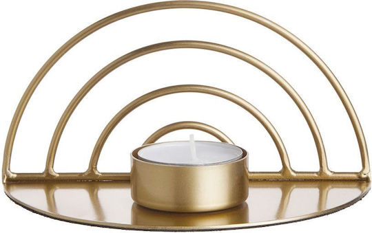 Butlers Christmas Gold Candlestick