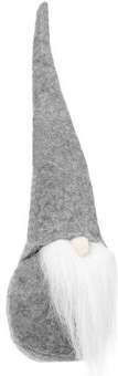 Iso Trade Weihnachtliche Stoff Figur Zwerge Gray Länge 8cm