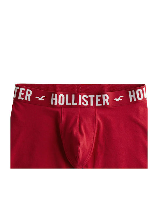 Hollister Herren Boxershorts Rot 1Packung