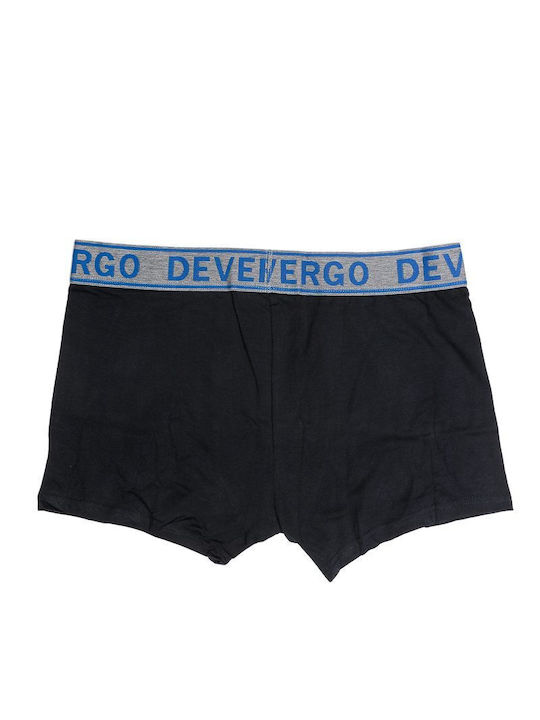 Devergo Herren Boxershorts Blau 1Packung