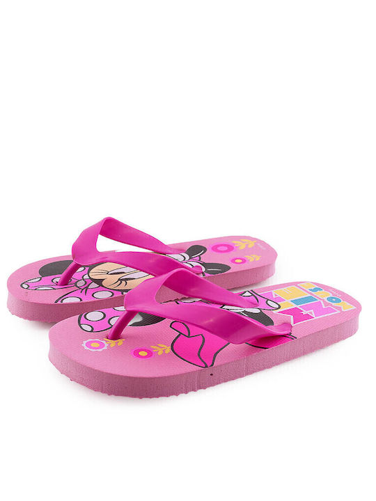 Παιδικές Σαγιονάρες Flip Flops Minnie Φούξια