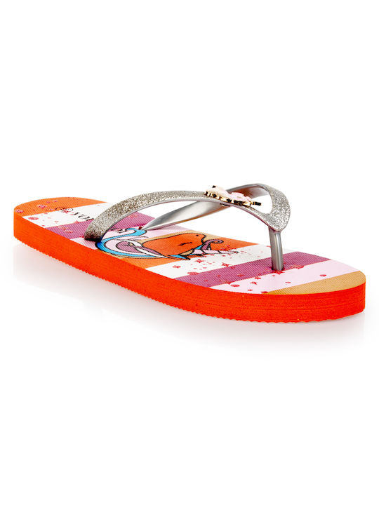 Voi & Noi Kids' Flip Flops Silver