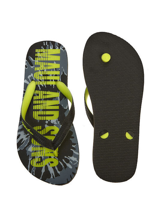 Maui & Sons Kids' Flip Flops Black