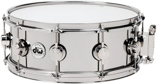 DW Drums Ταμπούρο Μεταλλικό 14" x 6.5" Ασημί