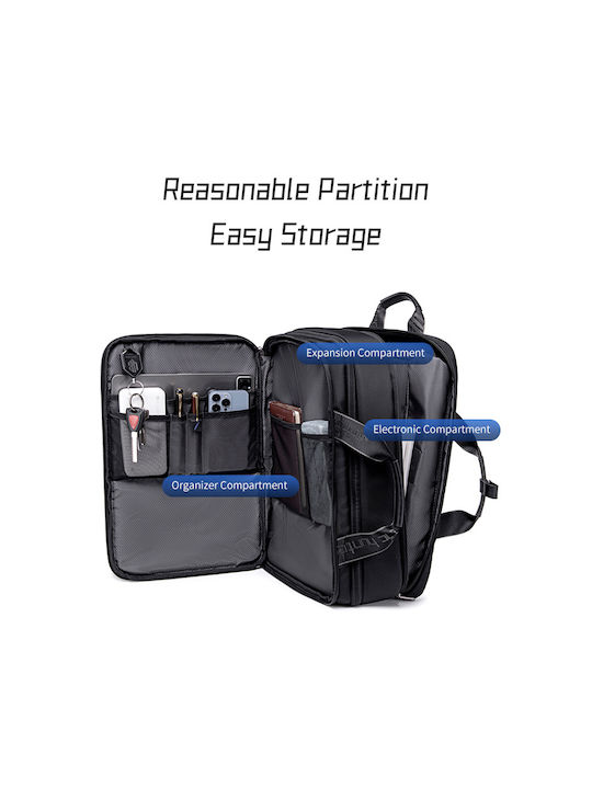 Arctic Hunter Waterproof Backpack Backpack for 15.6" Laptop Black B00540-BK