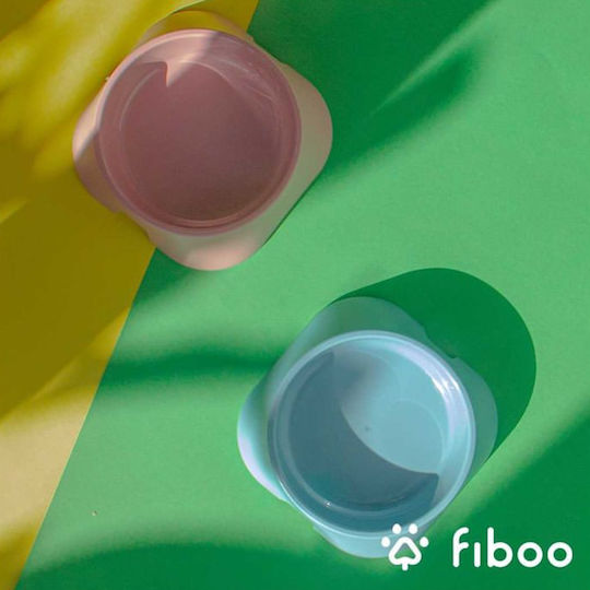 Fiboo Bowl Пластмаса Купа Храна & Вода за Куче & Котка 200мл в Жълт Цвят