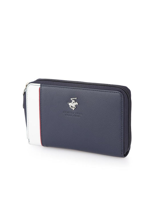 Beverly Hills Polo Club Large Women's Wallet Blue