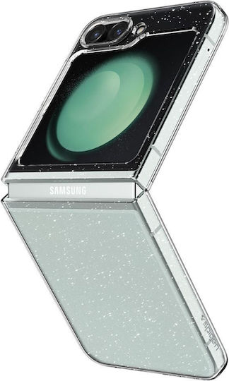 Spigen Air Skin Glitter Back Cover Σιλικόνης Crystal Quartz (Galaxy Z Flip5)
