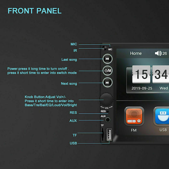 Digital IQ Ηχοσύστημα Αυτοκινήτου 2003-2012 (Bluetooth/USB/AUX/WiFi/GPS/Apple-Carplay/Android-Auto) με Οθόνη Αφής 7"