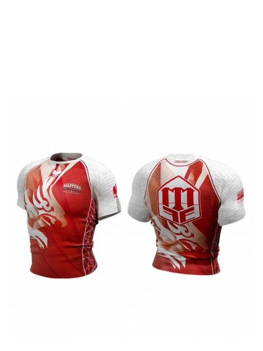 Sport Masters Eagle PL Ανδρική Κοντομάνικη Μπλούζα 06969-M Κόκκινη