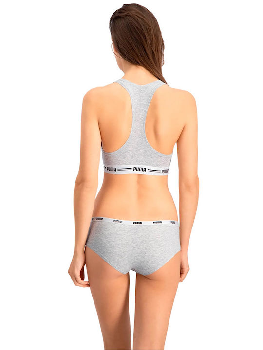 Βαμβακερά Damen Slip 3Pack White / Grey / Black