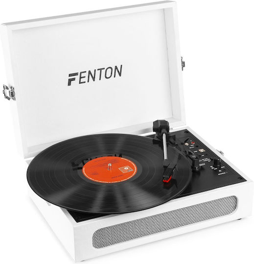 Fenton RP118F Βαλιτσάκι Πικάπ με Ενσωματωμένα Ηχεία Μπεζ