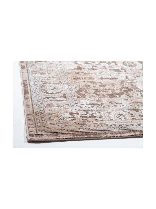 Klonaras Velvet 6027 Χαλί Ορθογώνιο Vison 67x140cm