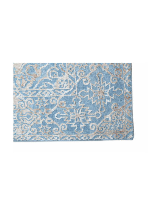Klonaras Velvet 7323 Χαλί Ορθογώνιο Aqua Beige 67x140cm