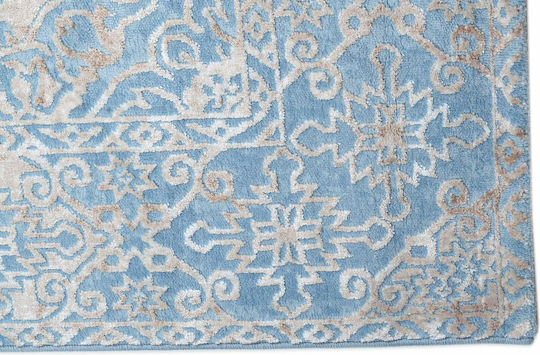 Klonaras Velvet 7323 Χαλί Ορθογώνιο Aqua Beige 67x140cm