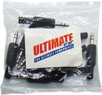 Lz D006 3.5mm Jack male Black (01.096.0010)