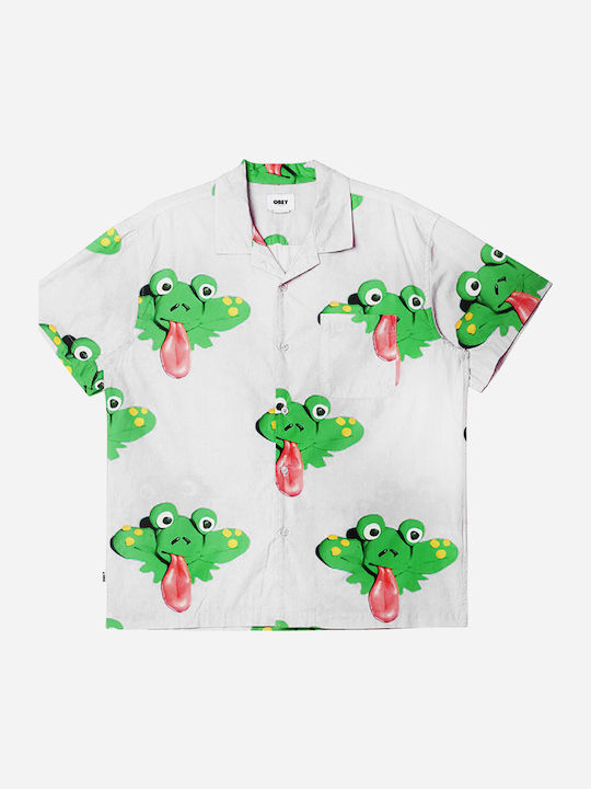 Short Sleeve Cotton Shirt White
