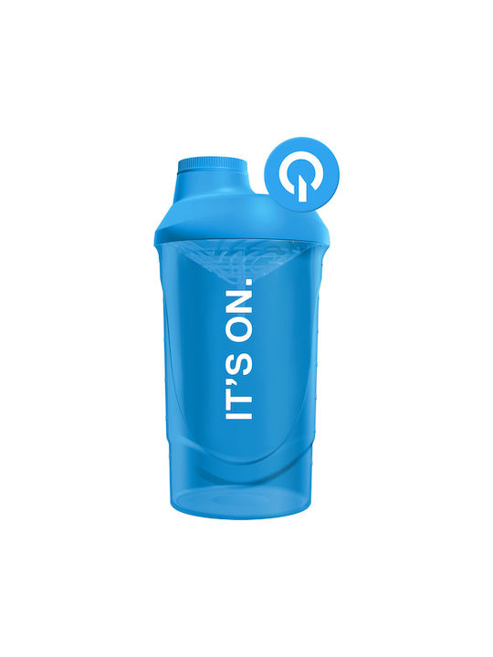QNT Shaker Protein 500ml Kunststoff Blau