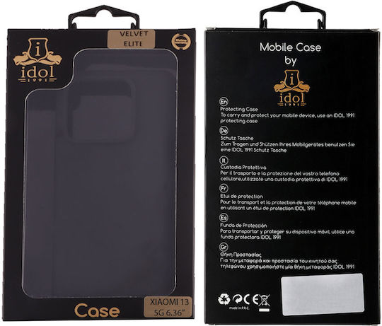Idol 1991 Velvet Elite 4 Side Camera Guard Back Cover Plastic Black (Xiaomi 13)