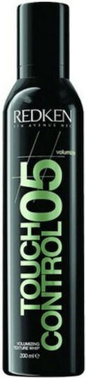 Redken Touchable Texture Αφρός Μαλλιών Όγκος 200ml
