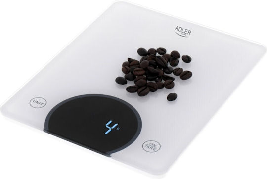 Adler Digital Kitchen Scale Up To 10kg White