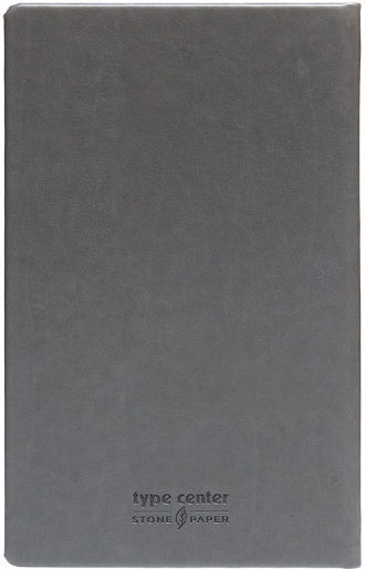 Type Center Notebook A5 Gray