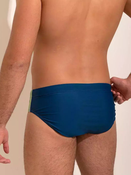 Ανδρικό Μαγιό Slip Μπλε
