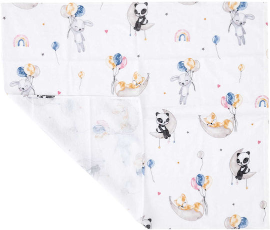 Jukki Pânză Tricou Swaddle Blanket Ecru 70x80 cm