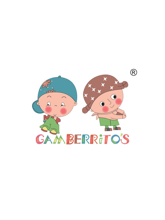 Gamberritos Kids Forest Πάνες Αγκαλιάς σε Ροζ Χρώμα 80x80cm 3τμχ