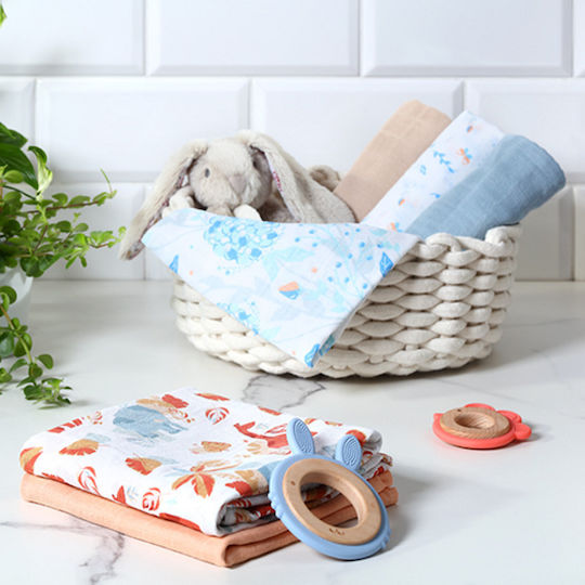 Babyono Πάνα Αγκαλιάς 70x70cm 3τμχ Babyono Πάνα Αγκαλιάς 70x70cm 3τμχ