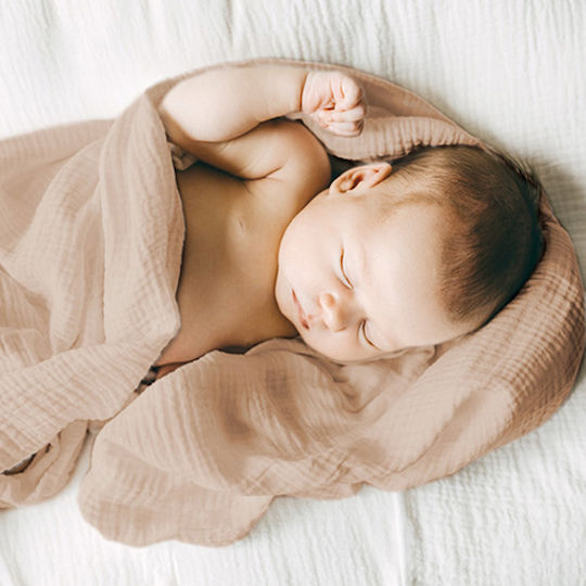 Babyono Πάνες Αγκαλιάς από Μουσελίνα Πολύχρωμο 70x70εκ. 3τμχ