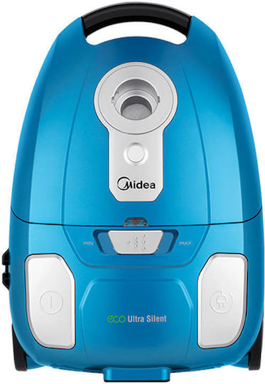 Midea B8 Ηλεκτρική Σκούπα 700W με Σακούλα 3lt Μπλε