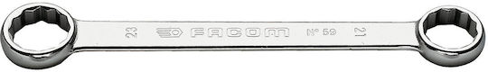 Facom Double Polygon Wrench Straight 21x23mm