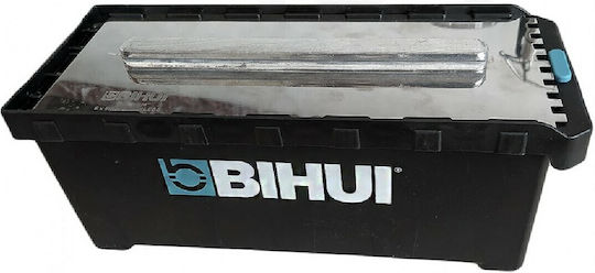 Bihui Fliesenspachtel Metallisch 280x115mm mit Kunststoffgriff Set 8Stück PTSJR8