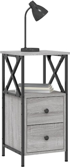 Комод Дървен Grey Sonoma 34x35.5x70см