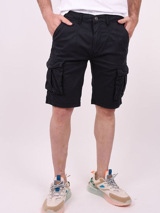 Clever Herrenshorts Cargo Blau