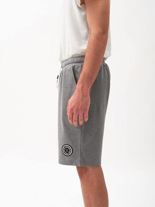 HoodLoom Men's Athletic Shorts Gray