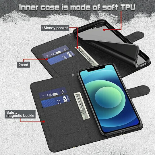 3D Painting Pattern Wallet (Moto E13)