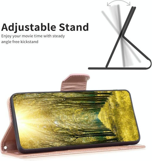 Two Butterflies Wallet Ροζ Χρυσό (Redmi 10 5G)