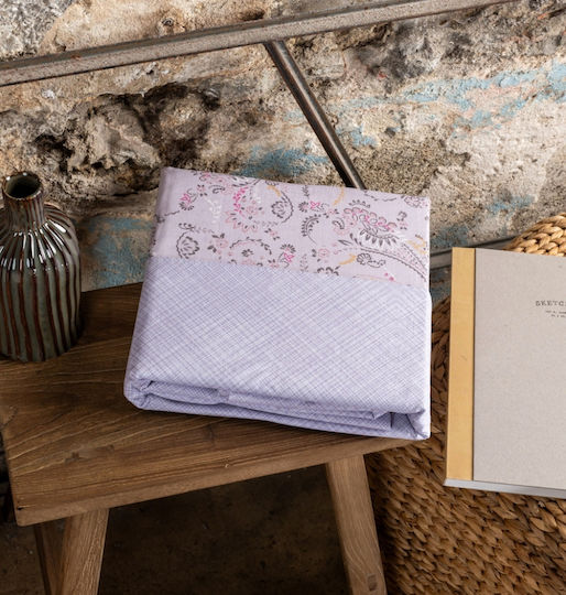 Cokitex Lilly Σετ Σεντόνια King Size με Λάστιχο 205x220+30εκ. Beige (4τμχ)