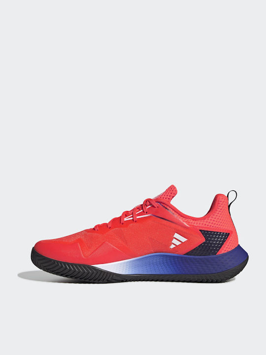 adidas Defiant Speed Men's Tennis Shoes for All Courts Red