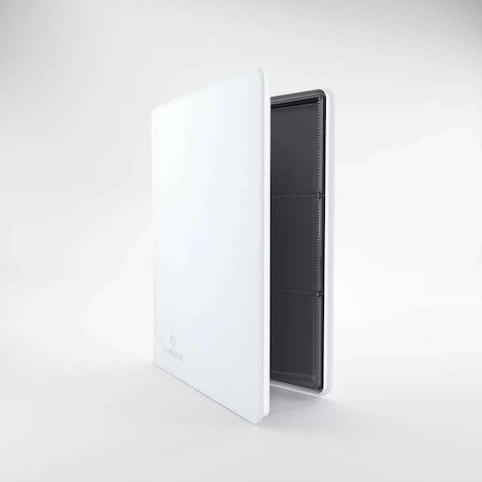 Gamegenic Zip-Up Binder 9-Pocket Standard Size Λευκό