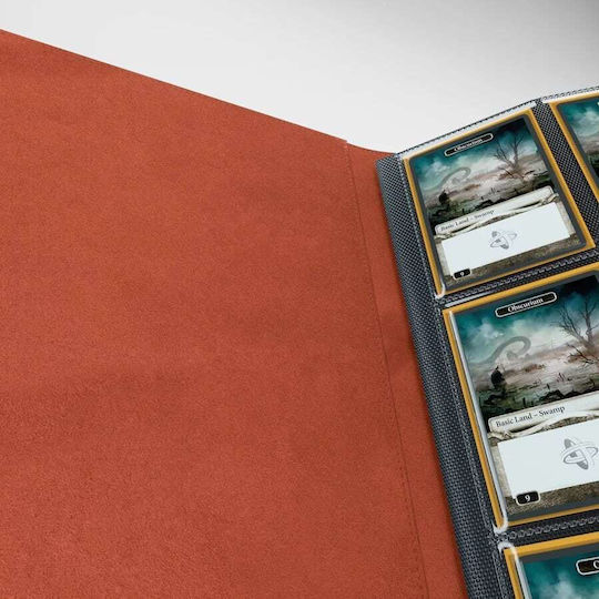 Gamegenic Prime Album 8 Pocket Binder 4-Pocket Standard Size Κόκκινο