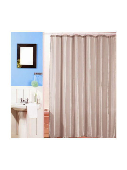 Cyclops Duschvorhang Stoff 180x200cm Beige