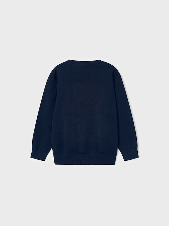 Mayoral Kids Sweater Long Sleeve Navy Blue