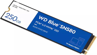 Western Digital Blue SN580 SSD 250GB M.2 NVMe PCI Express 4.0