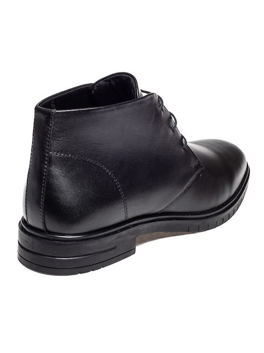 Rover Men's Leather Boots Black