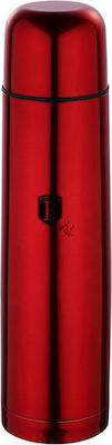 Berlinger Haus Flask Metallic Flasche Thermosflasche Rostfreier Stahl Rot 750ml mit Kappenbecher BH-1753