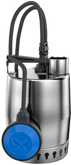 Grundfos Unilift KP 250 A1 Μονοφασική Αντλία Ακαθάρτων & Ομβρίων Υδάτων 0.64hp με Φλοτέρ 012H1600