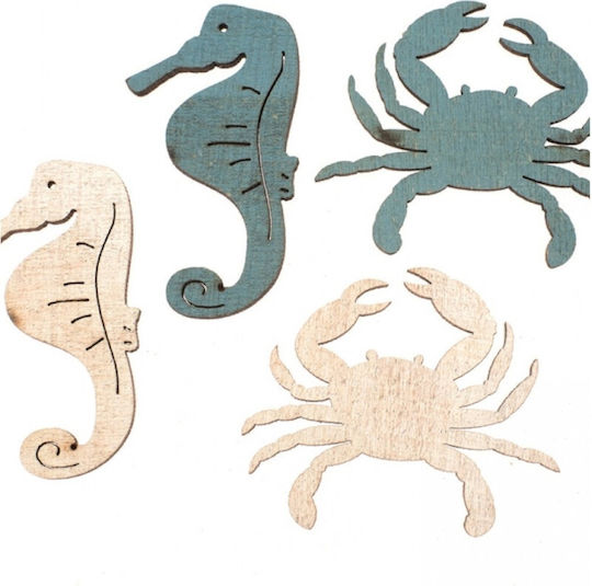 Glorex Wooden Animals 12pcs